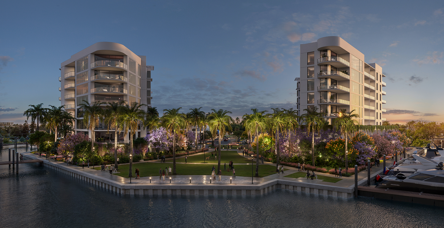 Water Club St. Pete Beach — waterfront residences aerial view